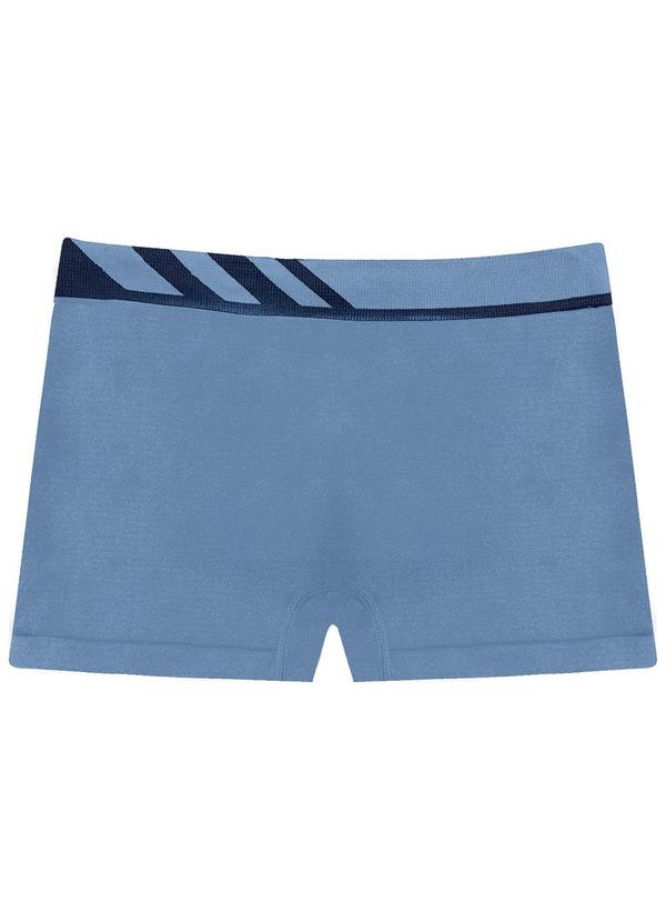 Rovitex - Cueca Boxer Lisa Microfibra Altomax Azul 2
