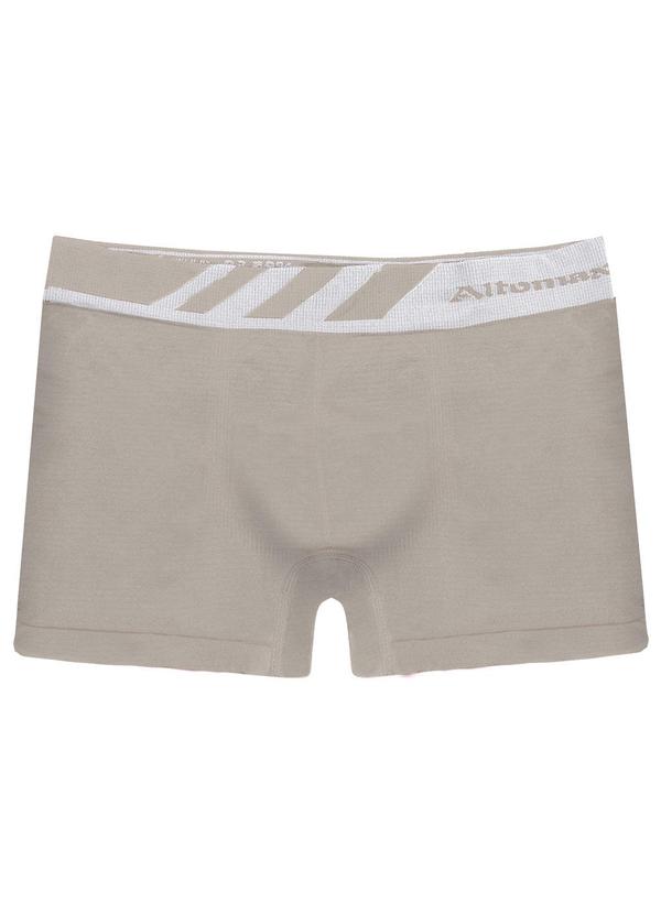 Rovitex - Cueca Boxer Lisa Microfibra Altomax Bege