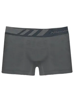 Rovitex - Cueca Boxer Lisa Microfibra Altomax Cinza - ROVITEX