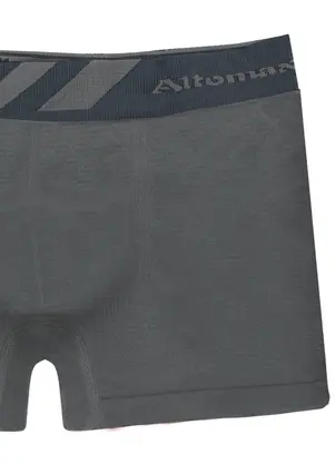 Rovitex - Cueca Boxer Lisa Microfibra Altomax Cinza - ROVITEX