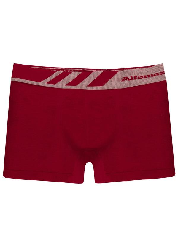 Rovitex - Cueca Boxer Lisa Microfibra Altomax Vermelho