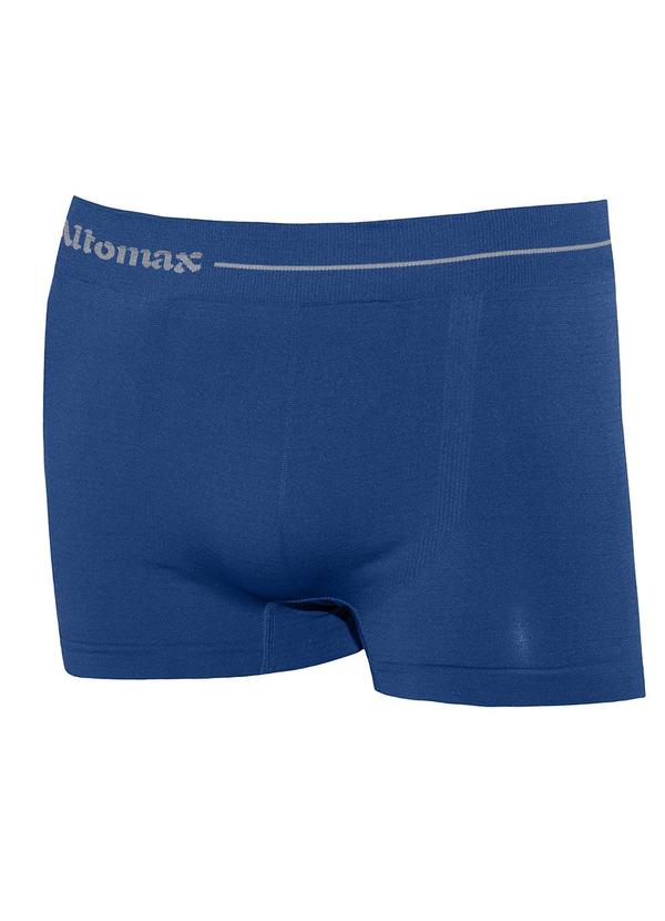 Rovitex - Cueca Boxer Lisa Microfibra Azul 2