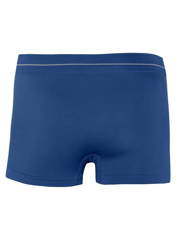 Rovitex - Cueca Boxer Lisa Microfibra Azul 3