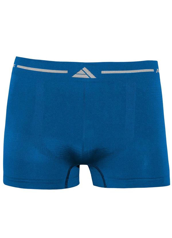 Rovitex - Cueca Boxer Lisa Microfibra Azul