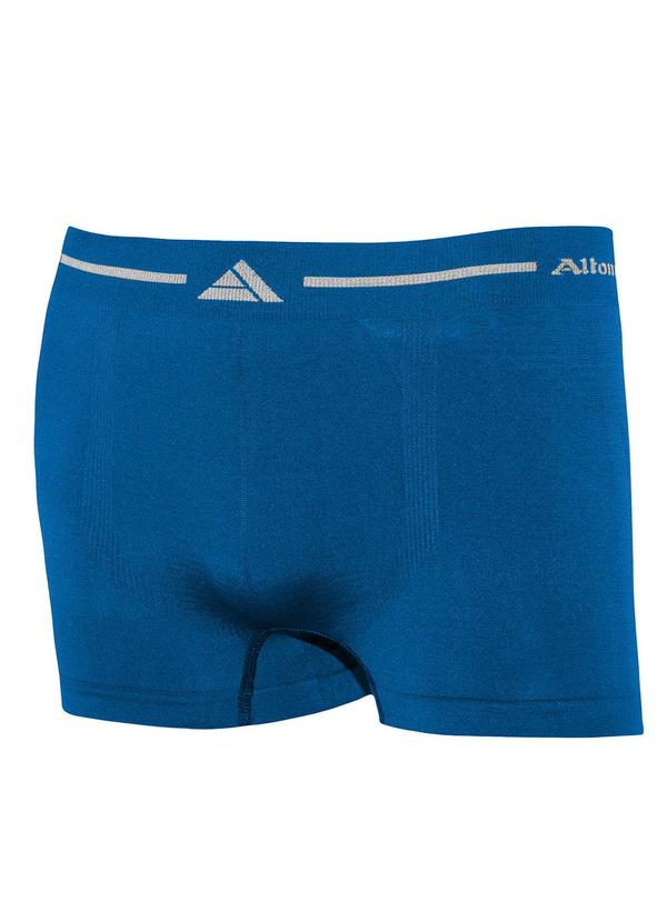Rovitex - Cueca Boxer Lisa Microfibra Azul 2