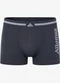 Rovitex - Cueca Boxer Lisa Microfibra Azul - variação: Azul