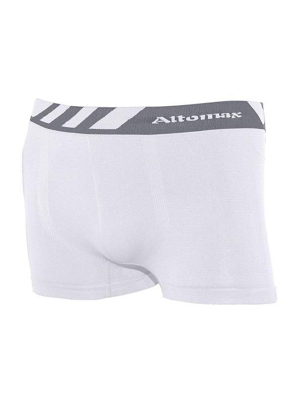 Rovitex - Cueca Boxer Lisa Microfibra Branco 3