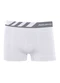 Rovitex - Cueca Boxer Lisa Microfibra Roxo - variação: Branco