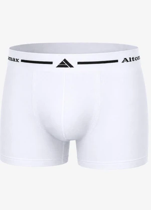 Rovitex - Cueca Boxer Lisa Microfibra Branco - ROVITEX