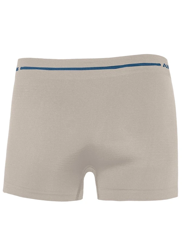 Rovitex - Cueca Boxer Lisa Microfibra Cinza 3