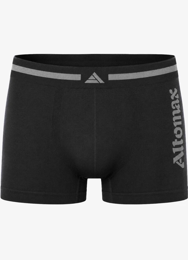 Rovitex - Cueca Boxer Lisa Microfibra Preto