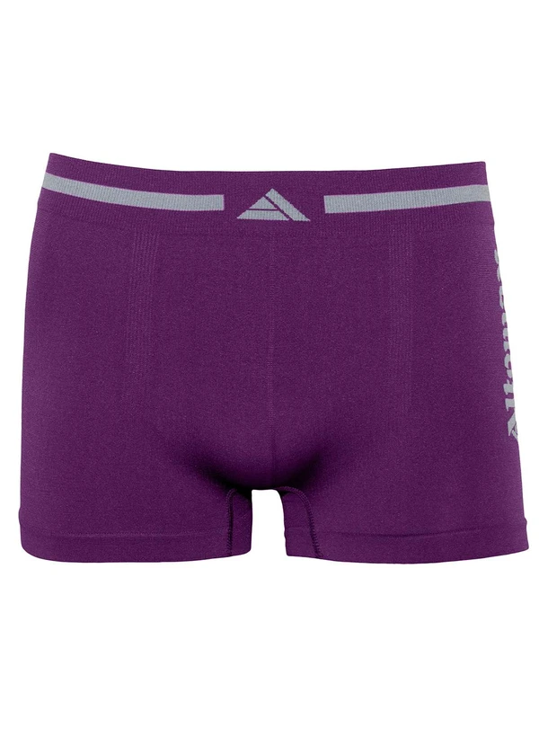 Rovitex - Cueca Boxer Lisa Microfibra Roxo