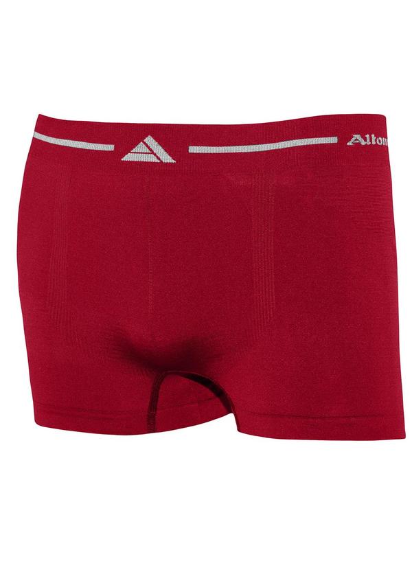 Rovitex - Cueca Boxer Lisa Microfibra Vermelho 2