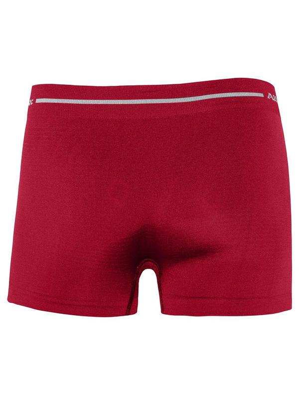 Rovitex - Cueca Boxer Lisa Microfibra Vermelho 3