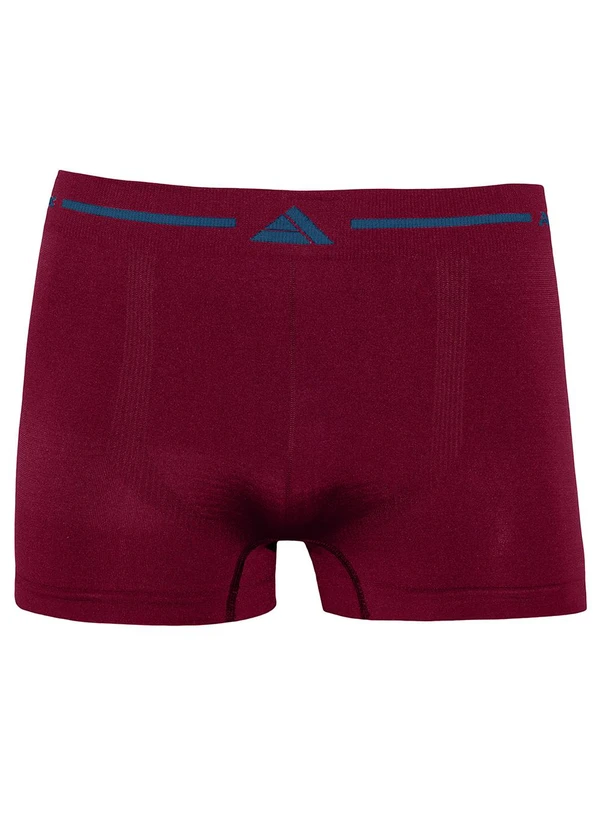 Rovitex - Cueca Boxer Lisa Microfibra Vermelho
