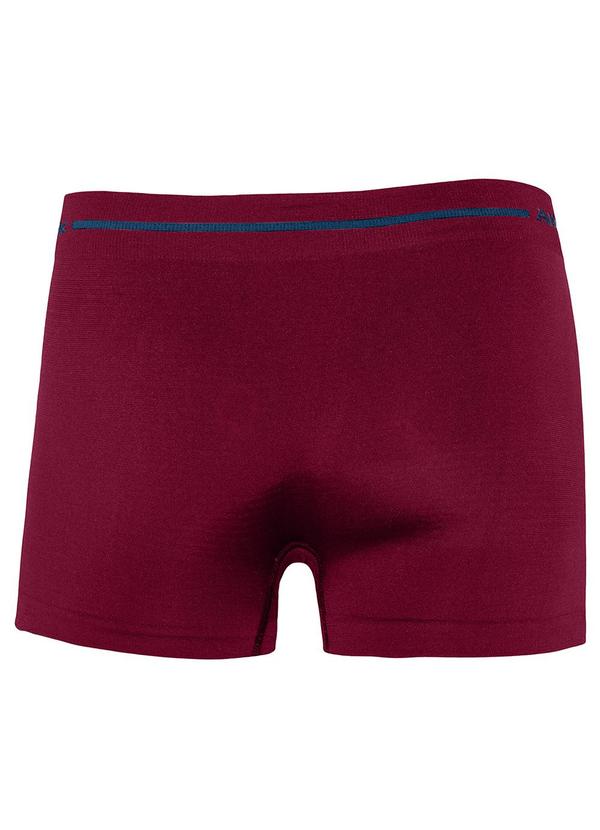Rovitex - Cueca Boxer Lisa Microfibra Vermelho 3