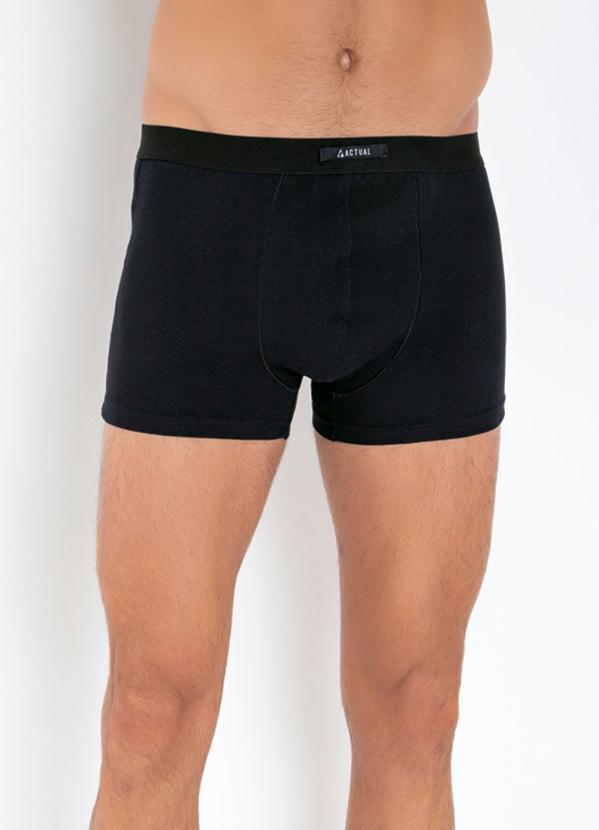Outlet - Cueca Boxer Preta