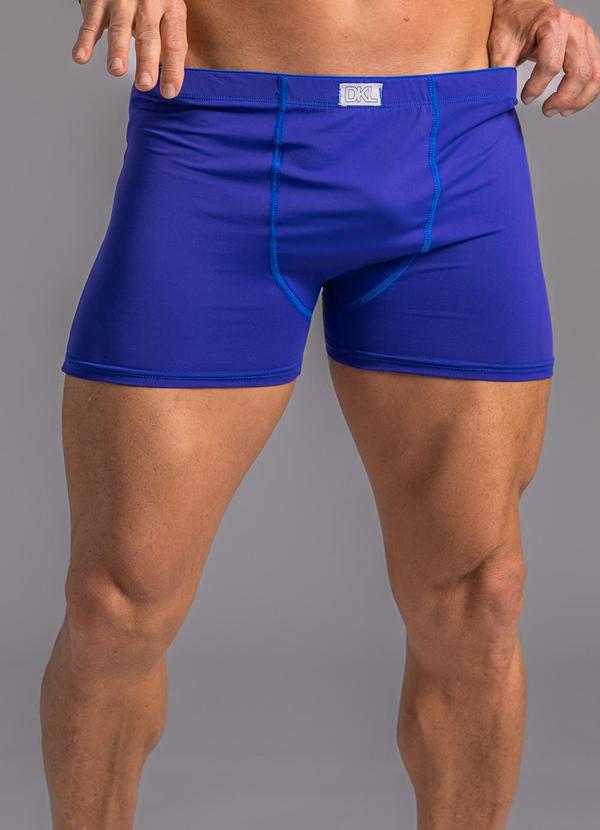 Dukali - Cueca Elástico Tombado Poliamida Azul