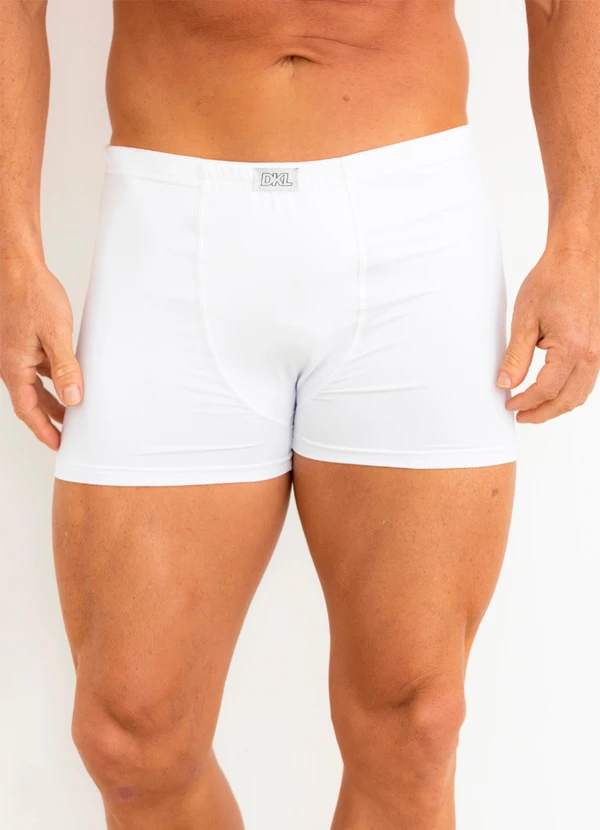 Dukali - Cueca Elástico Tombado Poliamida Branco