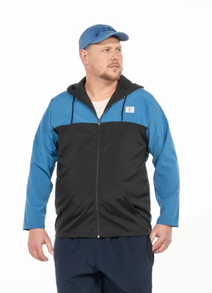 Cobertura - Corta Vento Plus Size Azul - COBERTURA
