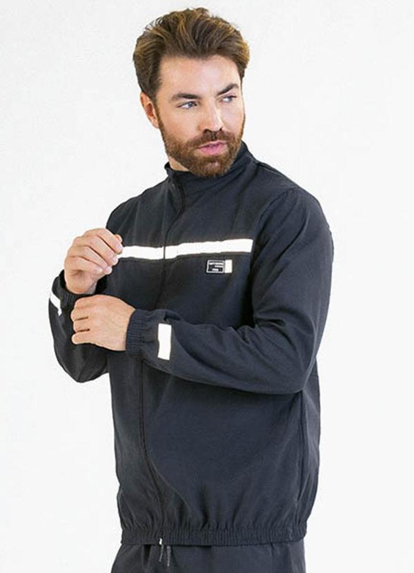 Soft Bonni - Jaqueta Adulto em Microfibra Cargo Preto