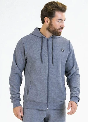 Soft Bonni - Jaqueta Adulto em Moletinho Cinza - SOFT BONNI