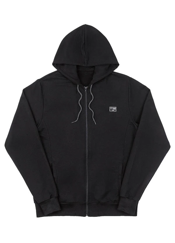 Soft Bonni - Jaqueta Adulto em Moletinho Preto 3