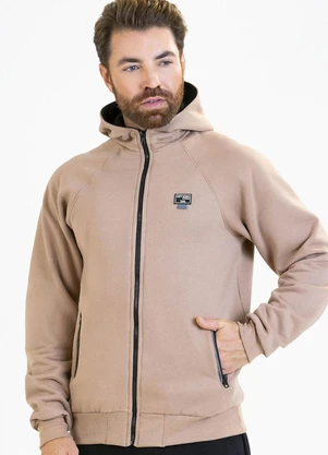 Soft Bonni - Jaqueta Adulto em Moletom Bege - SOFT BONNI