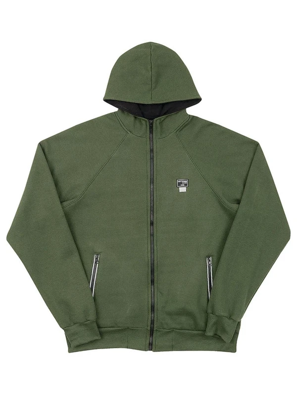 Soft Bonni - Jaqueta Adulto em Moletom Verde 3