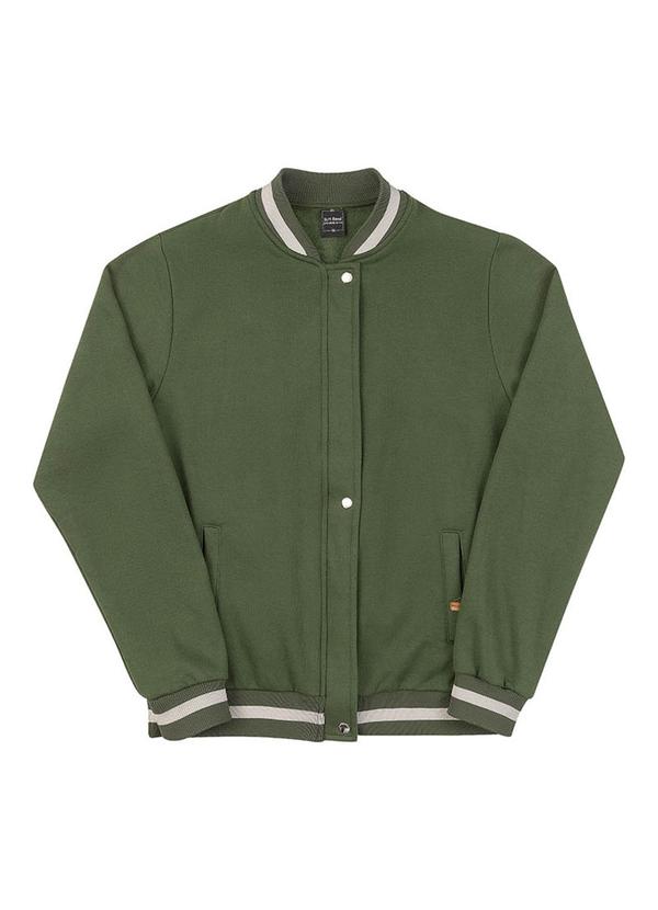 Soft Bonni - Jaqueta Adulto em Moletom Verde 3