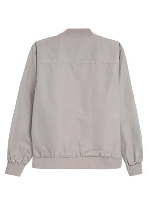 Malwee - Jaqueta Bomber Masculina Cinza Claro - MALWEE