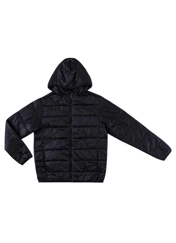 Diametro - Jaqueta com Capuz Masculina Preto