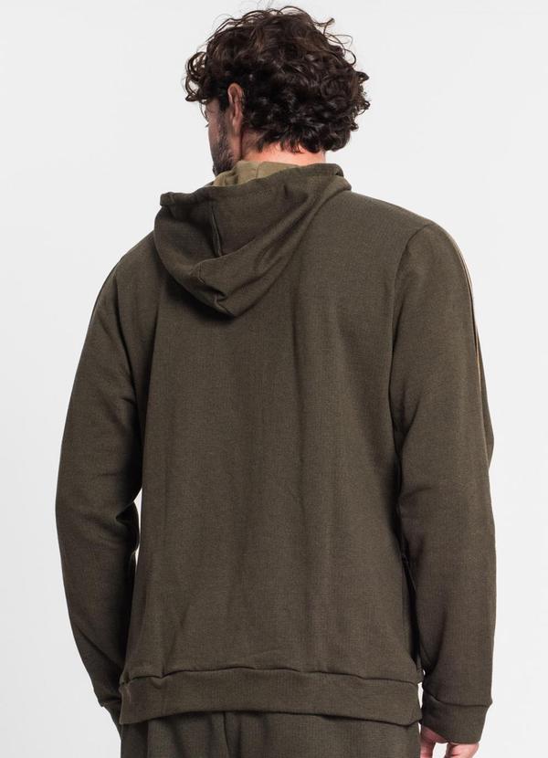Diametro - Jaqueta com Capuz Masculina Verde 2