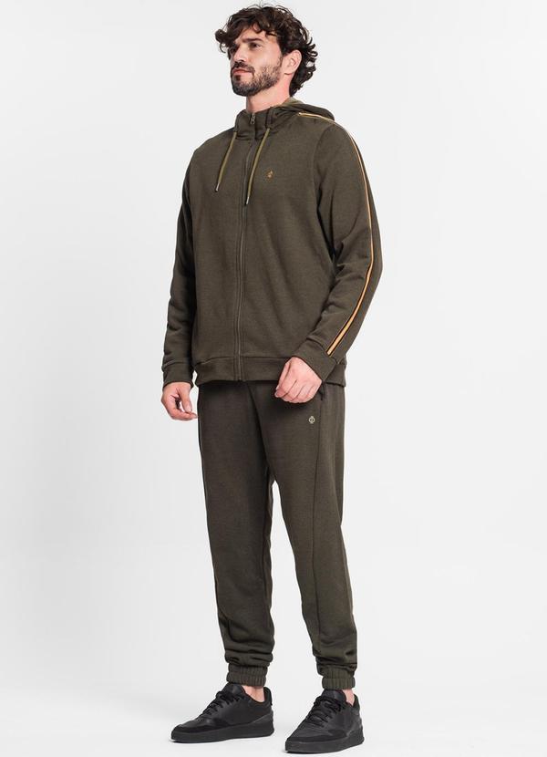 Diametro - Jaqueta com Capuz Masculina Verde 3