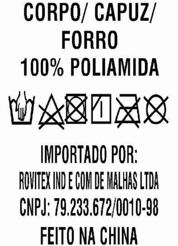 Diametro - Jaqueta com Capuz Microfibra Azul 5