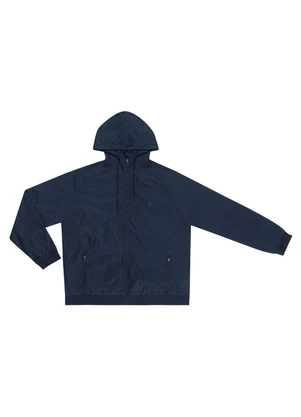 Diametro - Jaqueta com Capuz Plus Size Azul - DIAMETRO