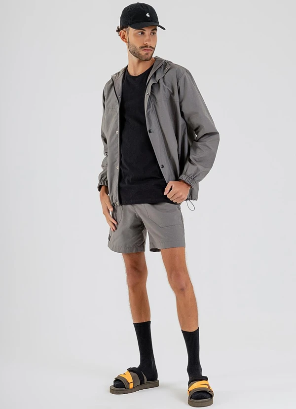 The Philippines - Jaqueta Corta Vento Cinza 3