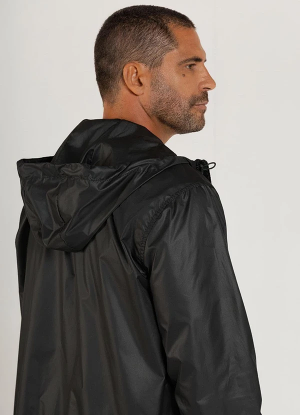 The Philippines - Jaqueta Corta Vento Preto 5