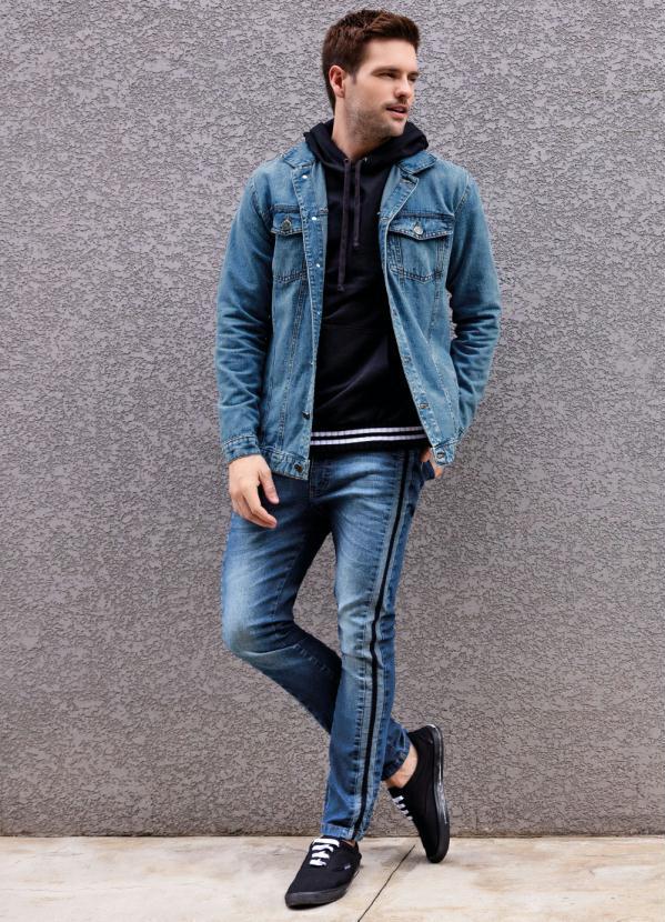 Actual - Jaqueta Jeans Estampa Costas 6