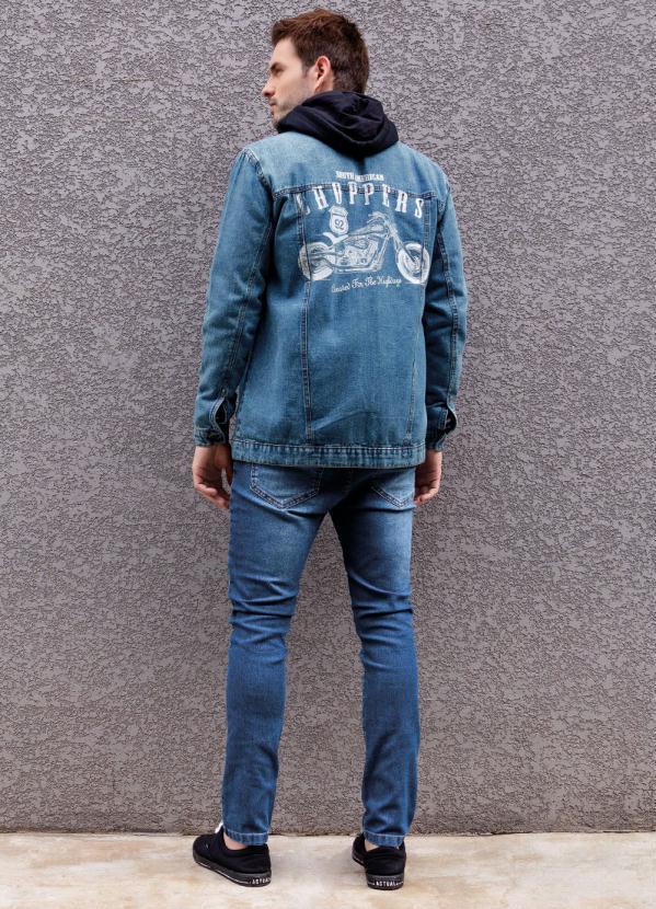 Actual - Jaqueta Jeans Estampa Costas 7