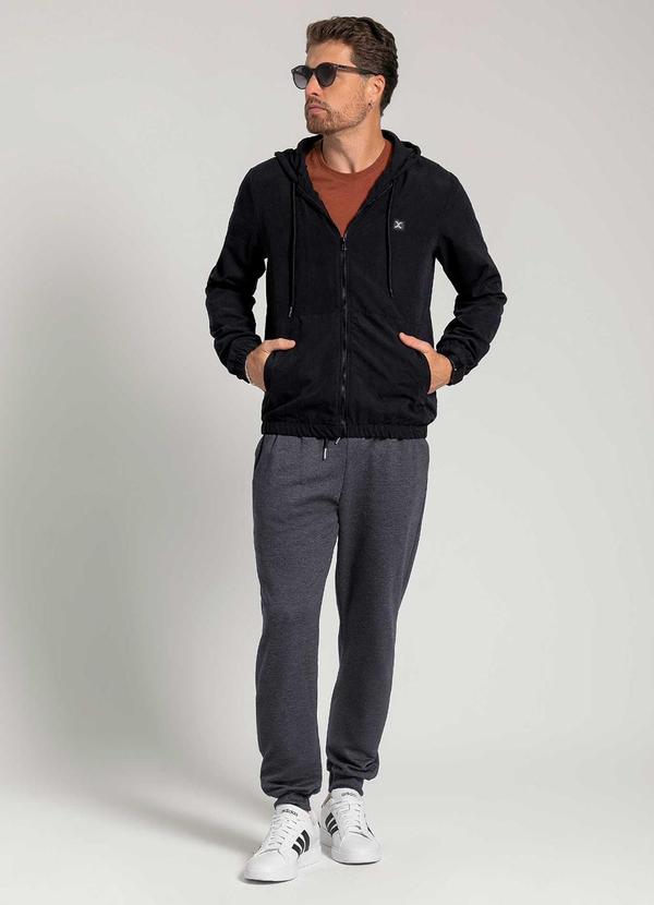 Exco - Jaqueta Masculina Adulta Moderna Preto 2