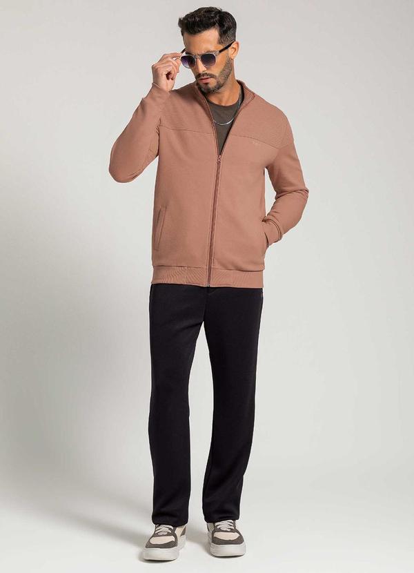 Exco - Jaqueta Masculina Adulto Versátil Marrom 2