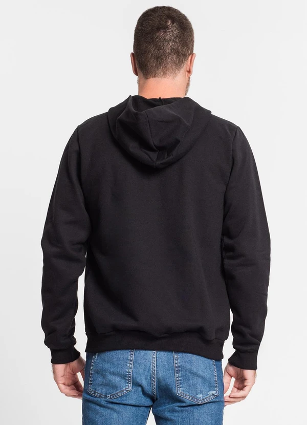 Diametro - Jaqueta Masculina com Capuz Preto 2