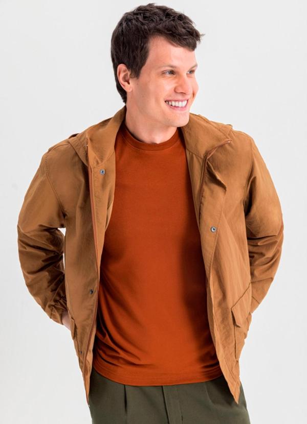 Essendi - Jaqueta Masculina em Malha Marrom