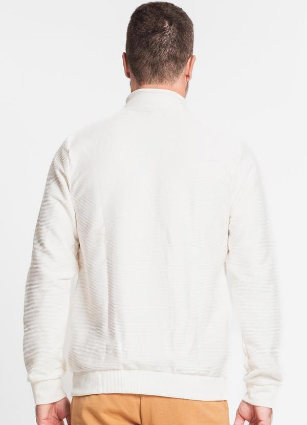 Diametro - Jaqueta Masculina em Moletom Bege 2