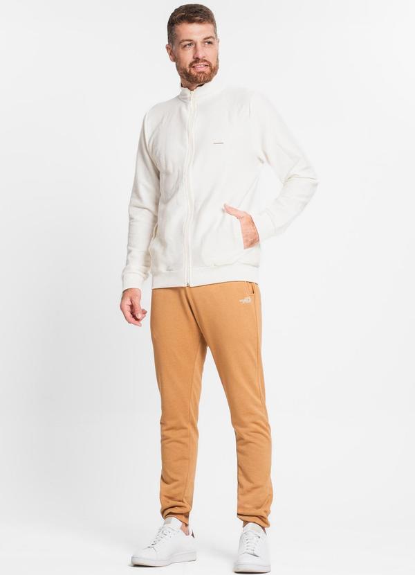 Diametro - Jaqueta Masculina em Moletom Bege 3