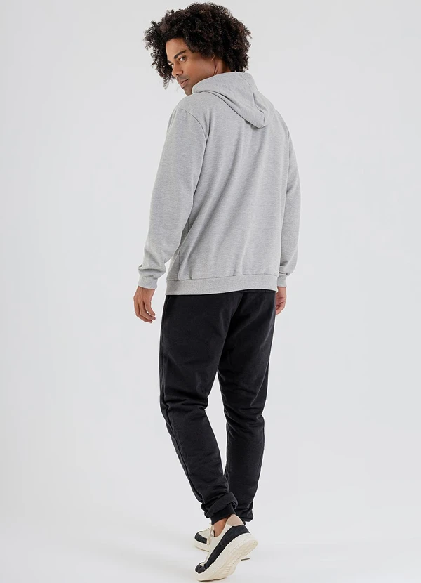 Just Basic - Jaqueta Masculina em Moletom Cinza 4