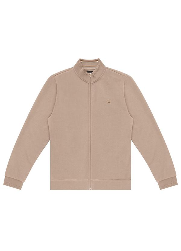 Diametro - Jaqueta Masculina em Moletom Marrom