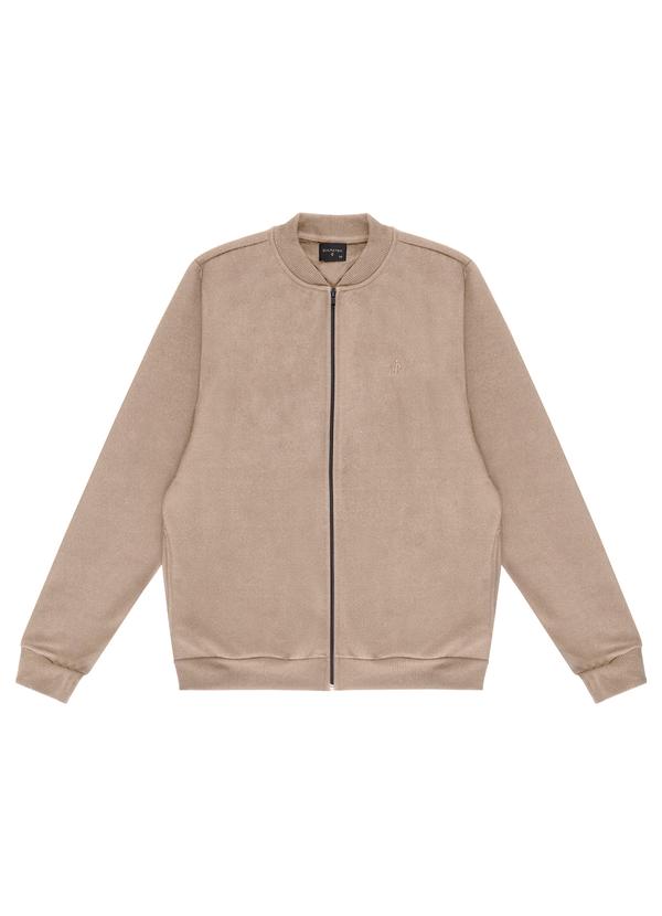 Diametro - Jaqueta Masculina em Moletom Marrom