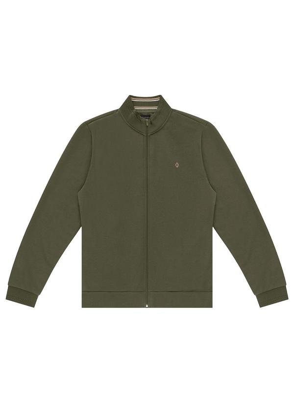 Diametro - Jaqueta Masculina em Moletom Verde